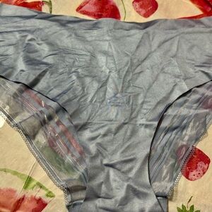 Victoria's Secret Shimmering Gray Panties
